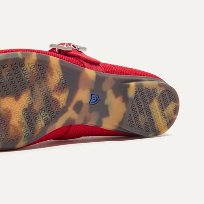 Rothys The Max Buckle Mary Jane in Cherry