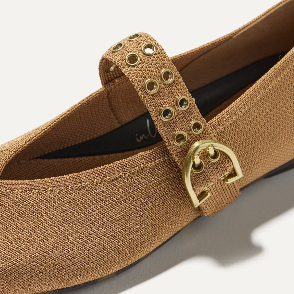 Rothys The Max Buckle Mary Jane in Java Chip