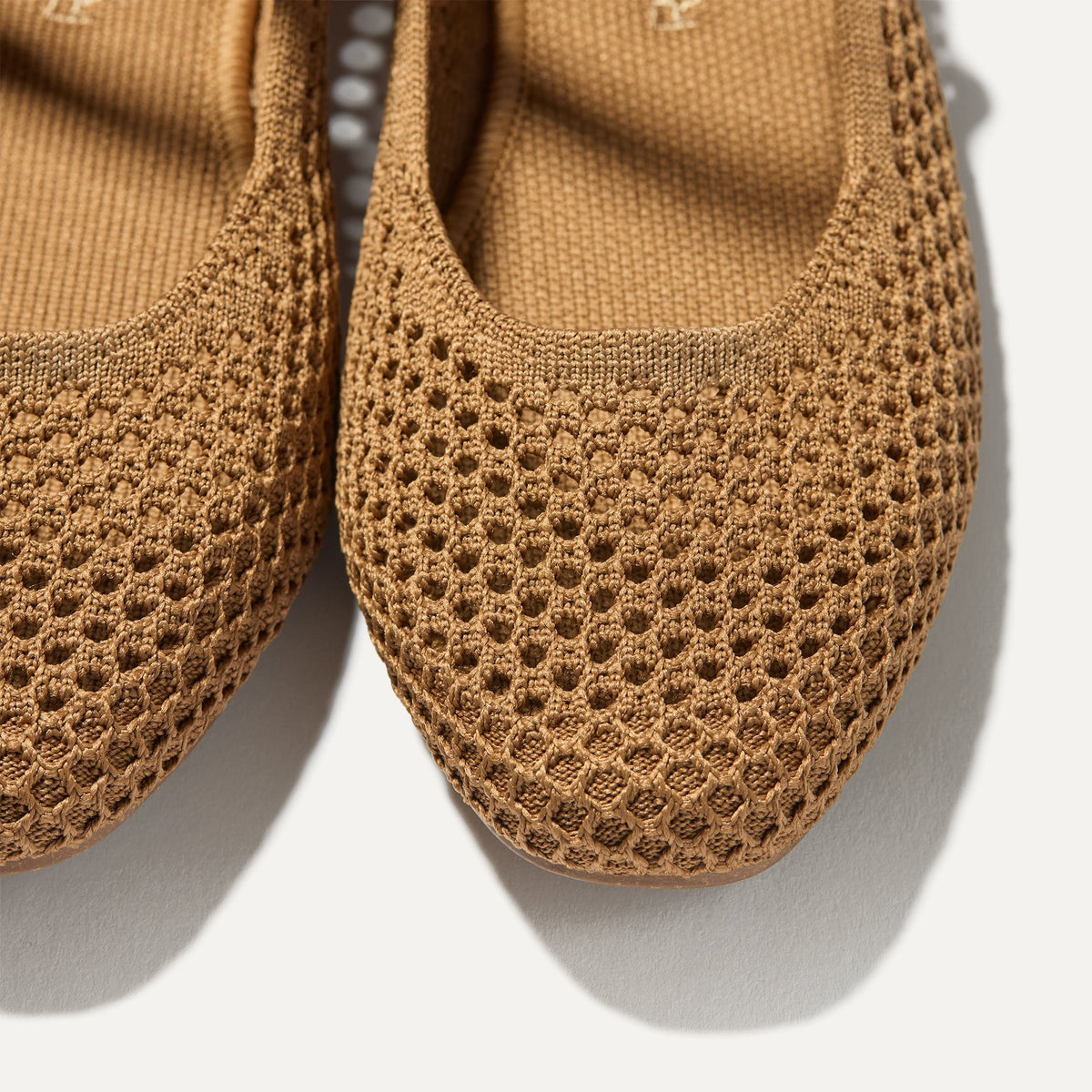 Rothys The Square Mary Jane in Pecan Mesh