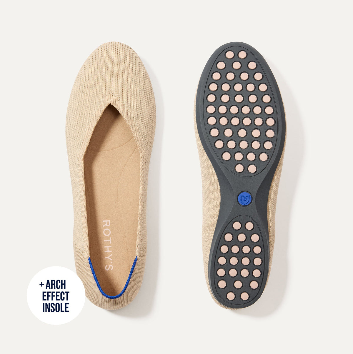 Rothys The Daily Flat in Ecru