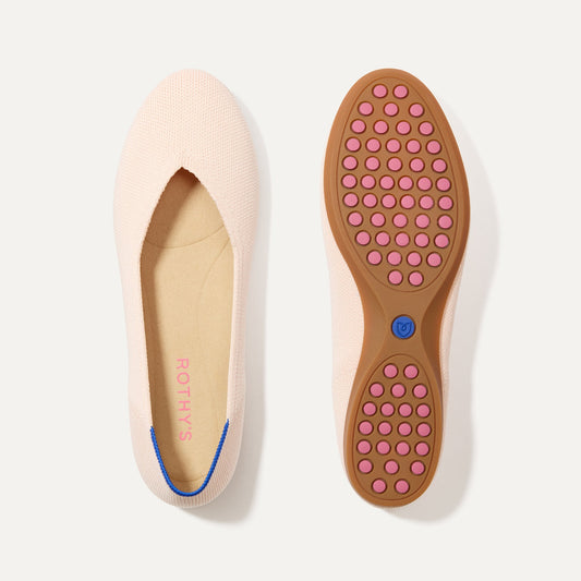 Rothys The Daily Flat in Bubbly Pink