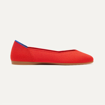 Rothys The Daily Flat in Showstopper Red