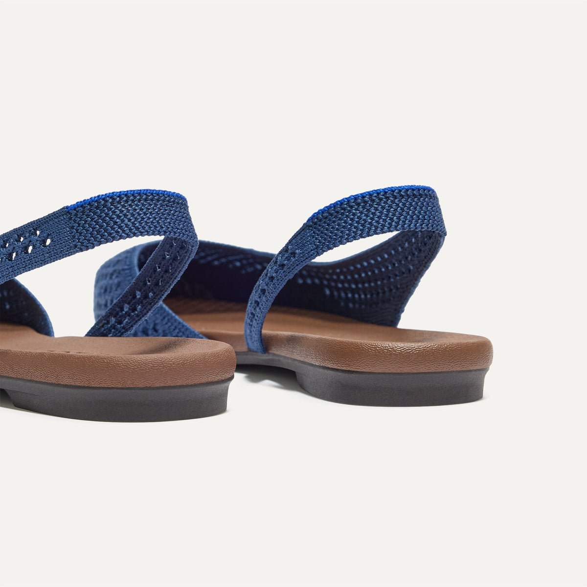 Rothys The Almond Slingback in Deep Sea Mesh