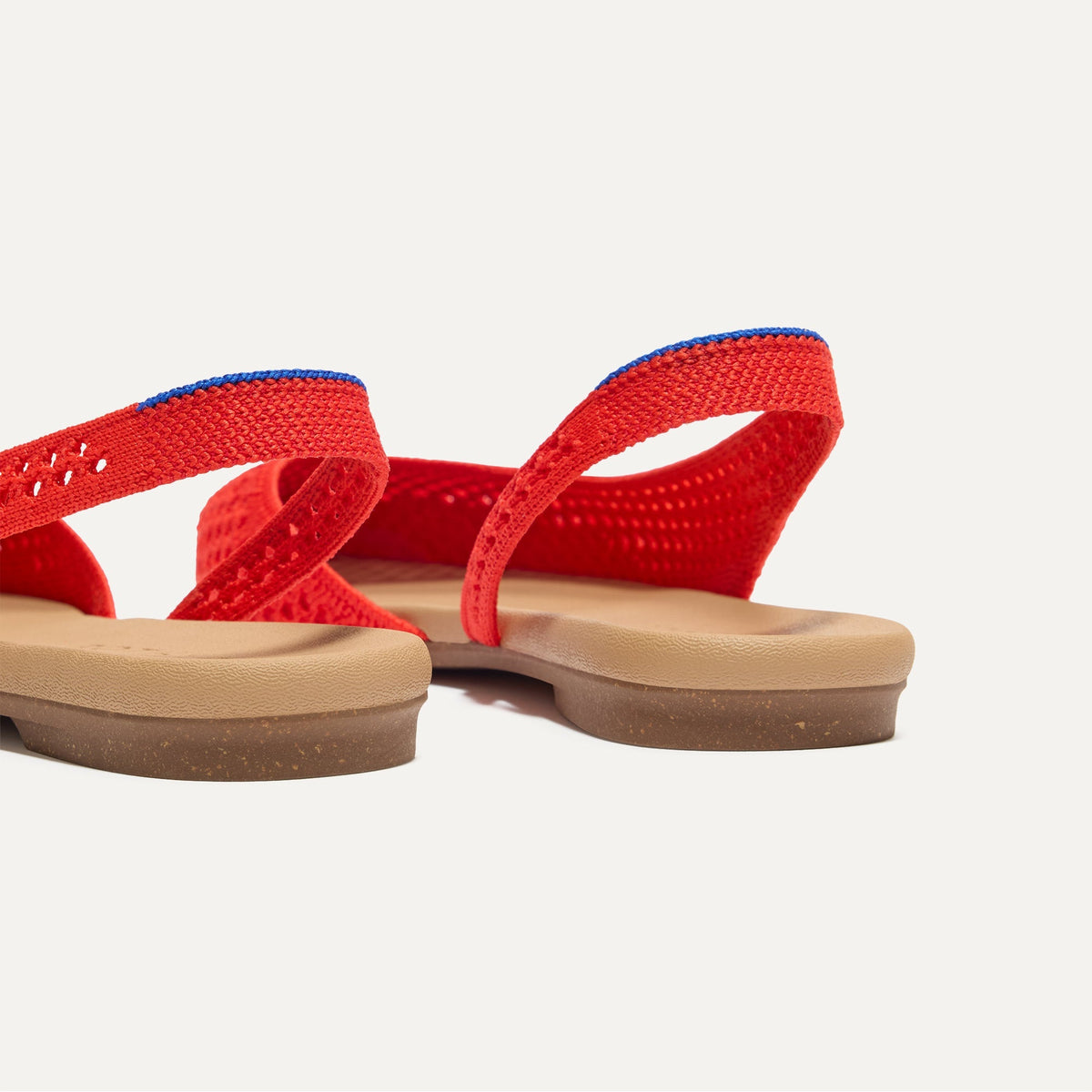 Rothys The Almond Slingback in Poppy Mesh