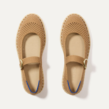 Rothys The Espadrille Mary Jane in Wren