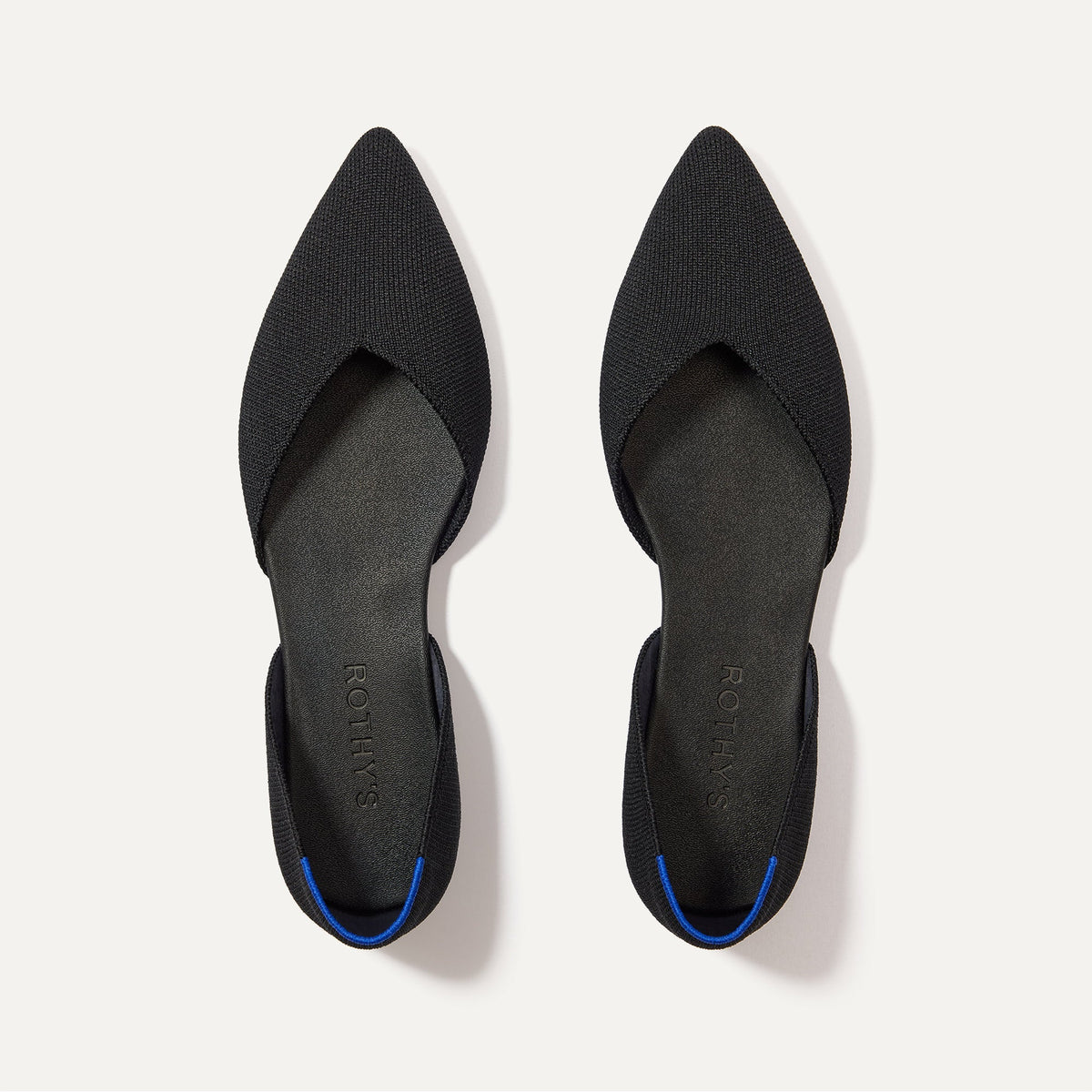 Rothys The D'Orsay Point in Black