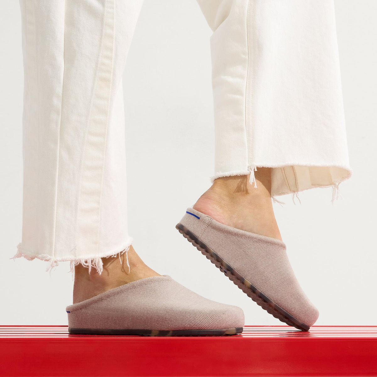 Rothys The Casual Clog in Dove for Women