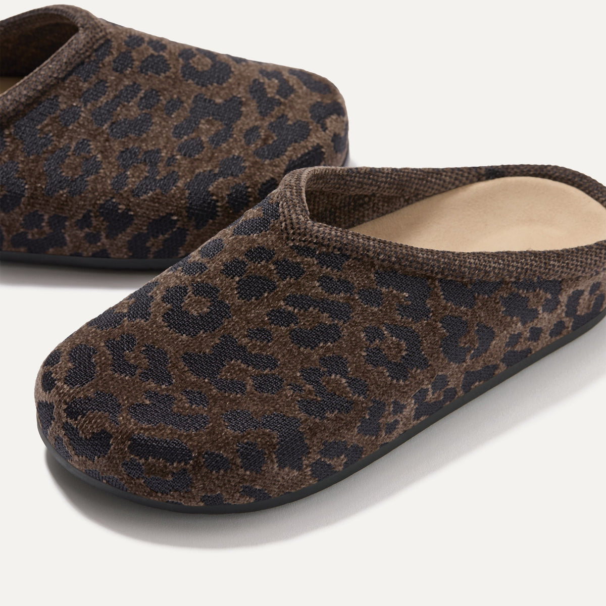 Rothys The ReVelvet™ Casual Clog in ReVelvet™ Cheetah for Women