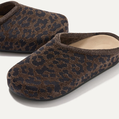 Rothys The ReVelvet™ Casual Clog in ReVelvet™ Cheetah for Women