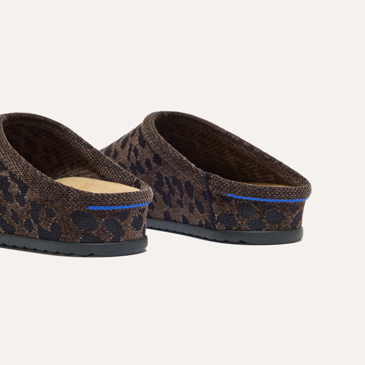 Rothys The ReVelvet™ Casual Clog in ReVelvet™ Cheetah for Women