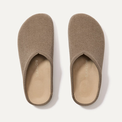 Rothys The ReVelvet™ Casual Clog in ReVelvet™ Portobello for Women