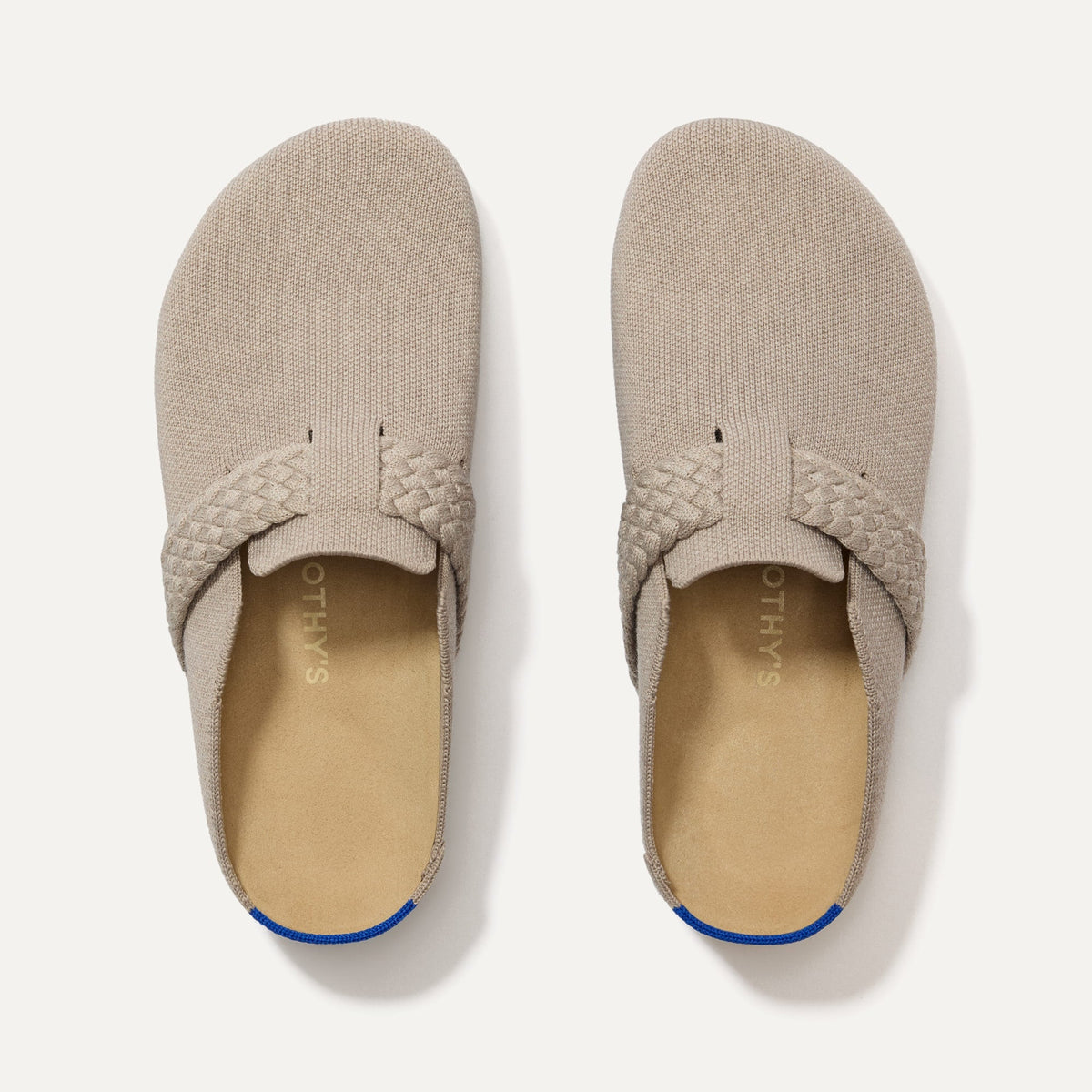 Rothys The Braid Clog in Dove