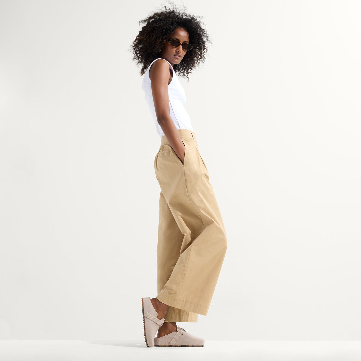 Rothys The Braid Clog in Dove