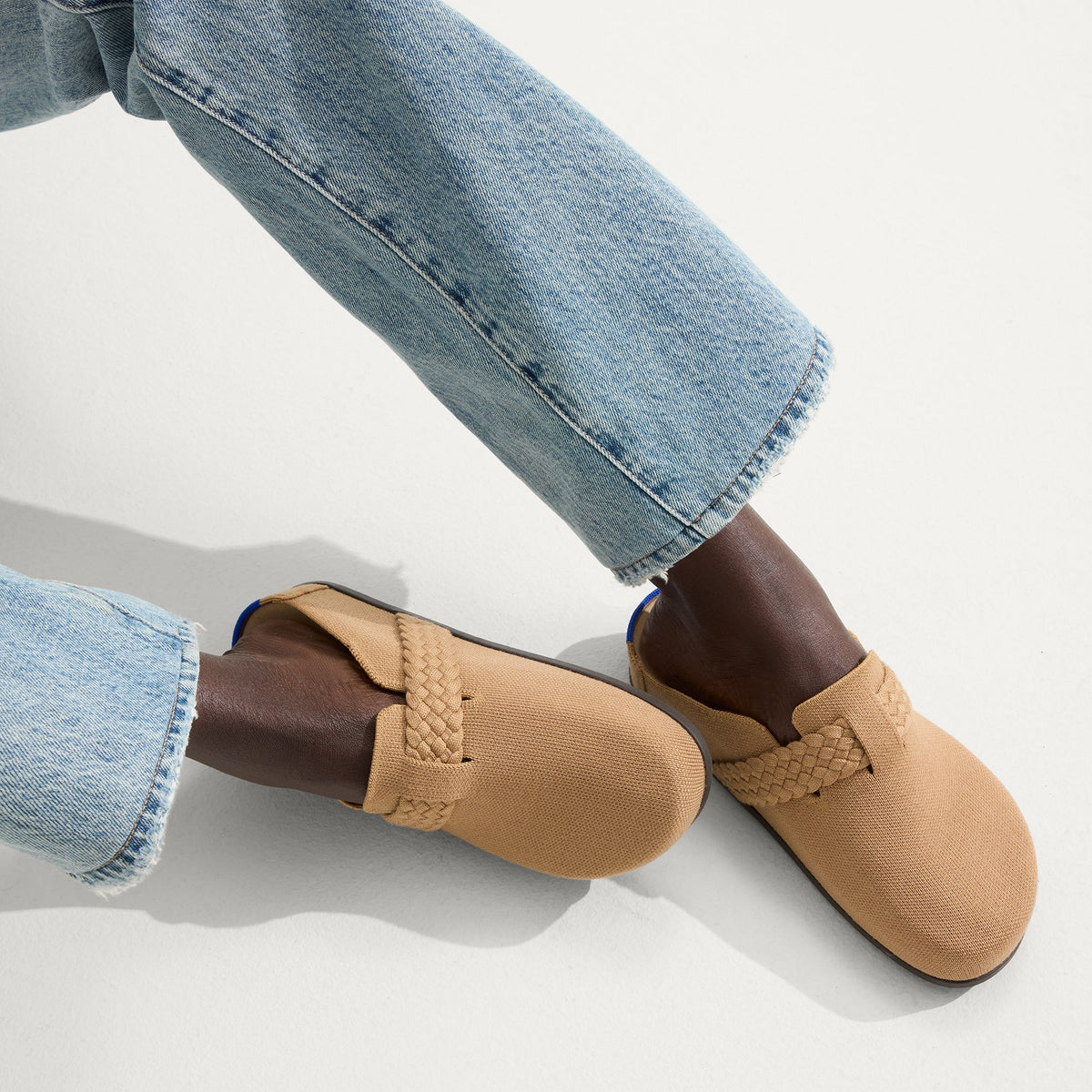 Rothys The Braid Clog in Butternut