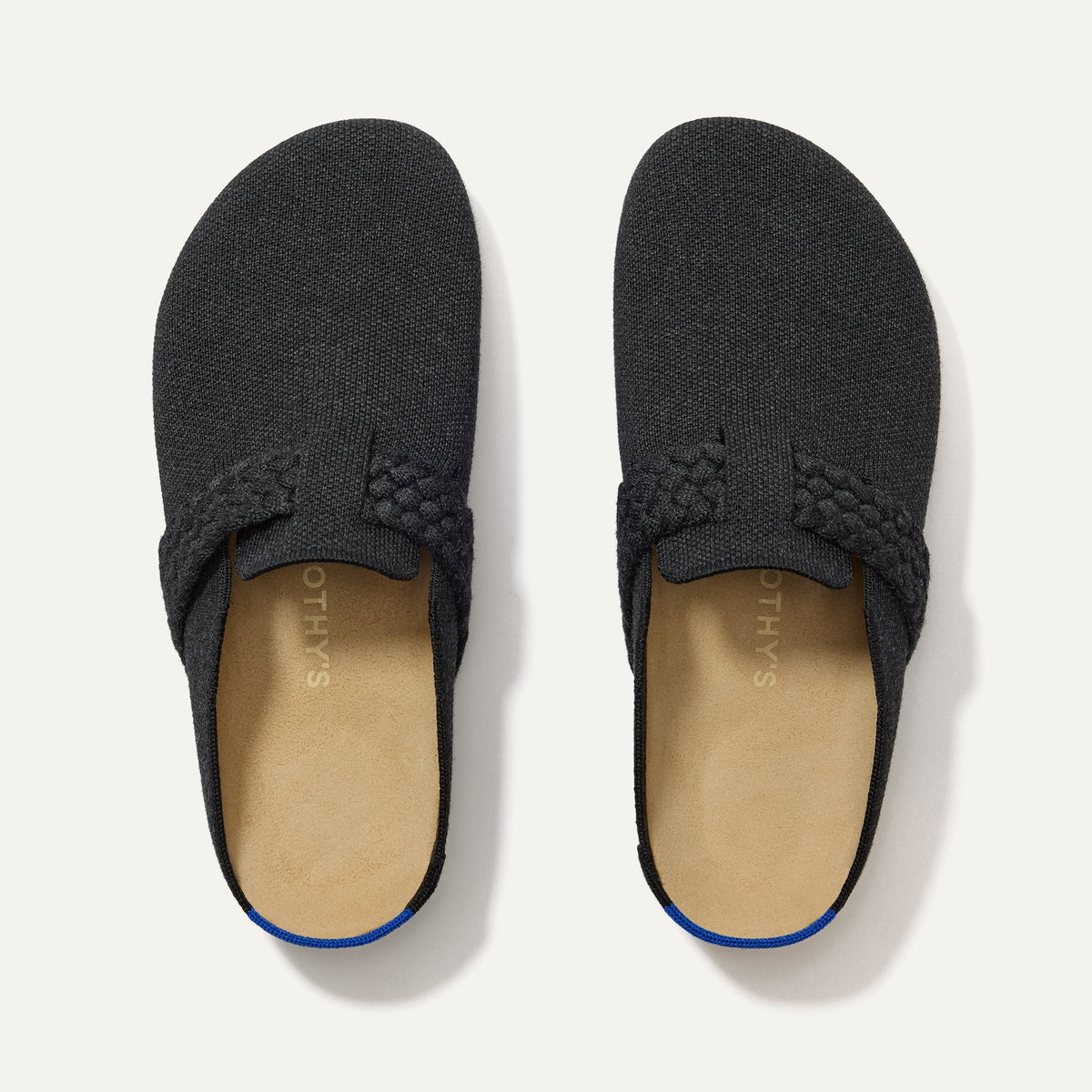 Rothys The Braid Clog in Black