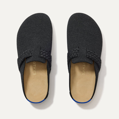 Rothys The Braid Clog in Black