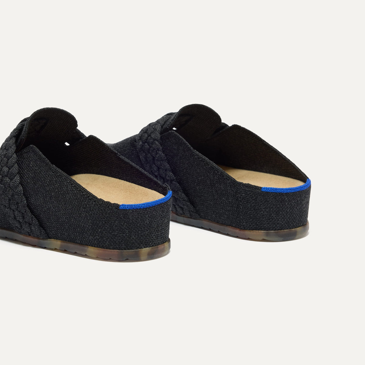 Rothys The Braid Clog in Black