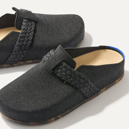 Rothys The Braid Clog in Black