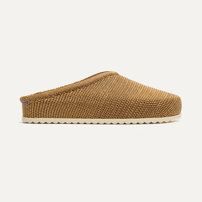 Rothys The Casual Clog in Wheat Raffia-Knit