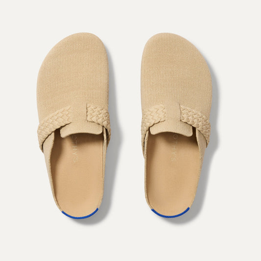 Rothys The Braid Clog in Wheat