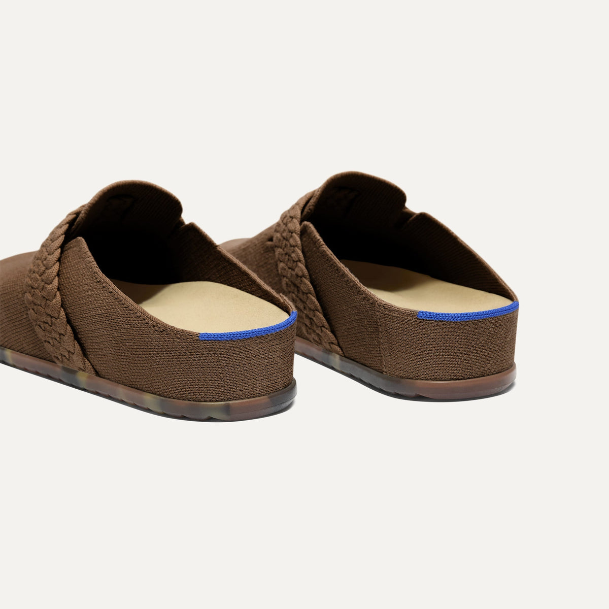 Rothys The Braid Clog in Acorn