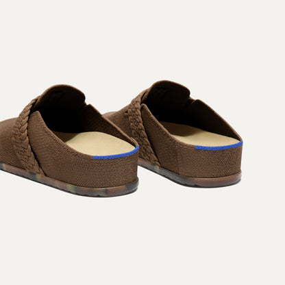 Rothys The Braid Clog in Acorn