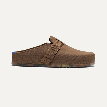 Rothys The Braid Clog in Acorn