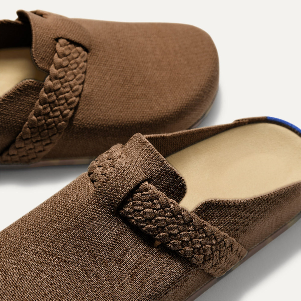 Rothys The Braid Clog in Acorn