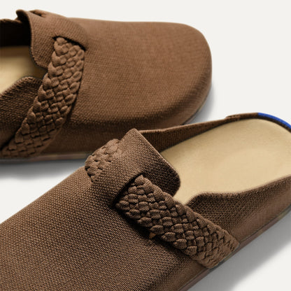 Rothys The Braid Clog in Acorn