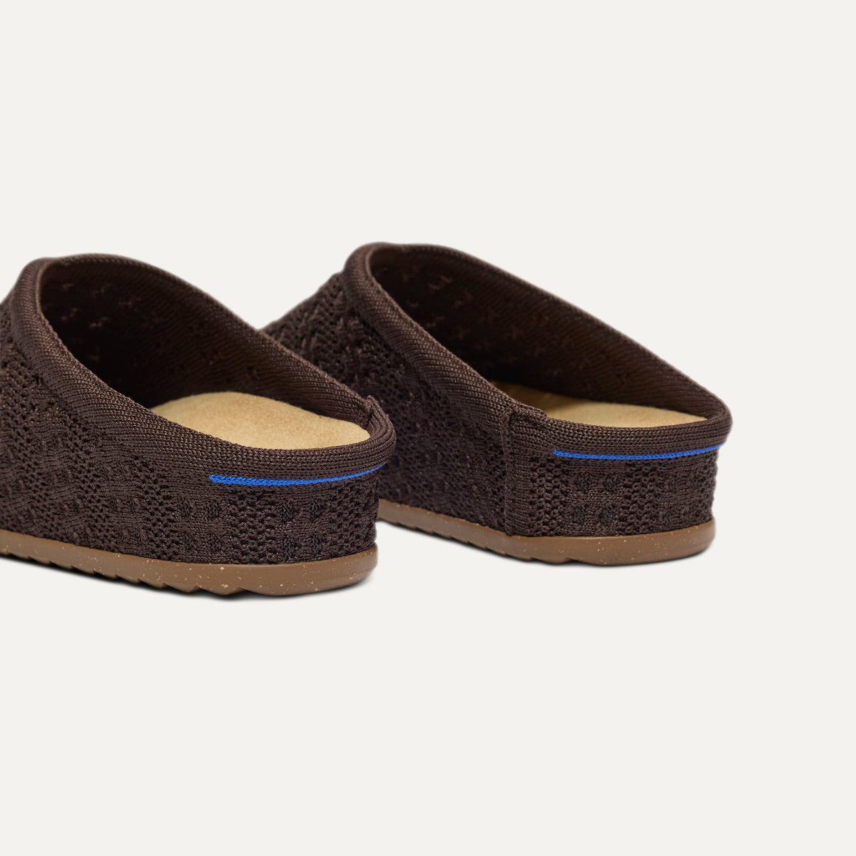Rothys The Casual Clog in Chocolate Crochet