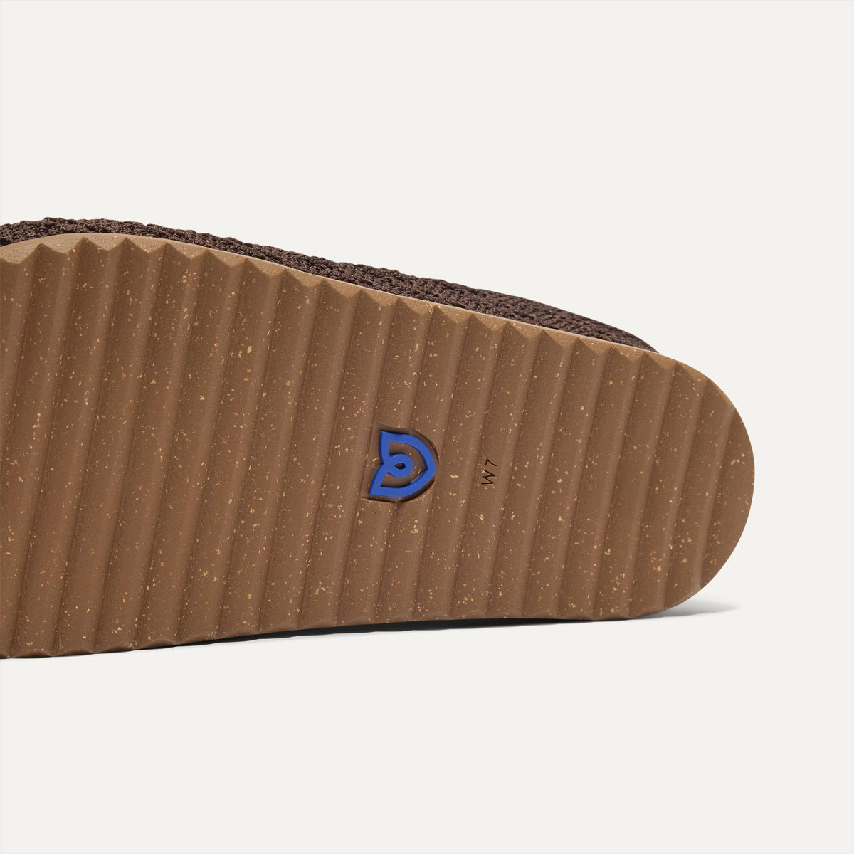 Rothys The Casual Clog in Chocolate Crochet