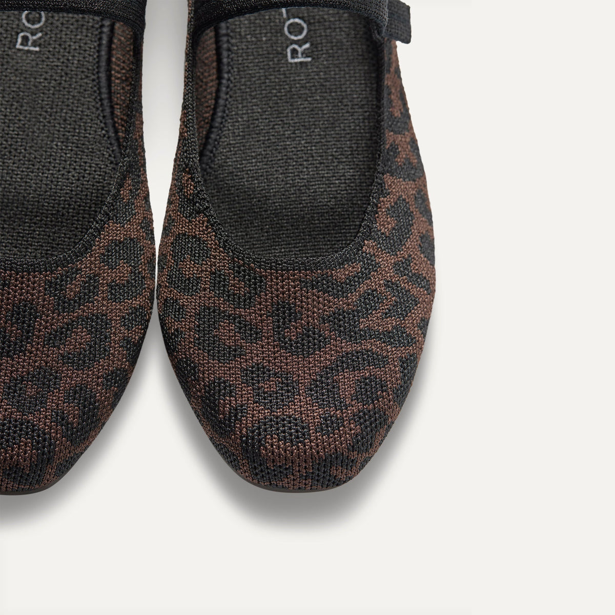 Rothys The Square Mary Jane in Classic Cheetah