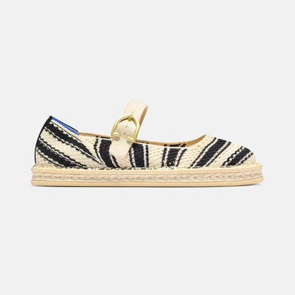 Rothys The Espadrille Mary Jane in Compass Stripe