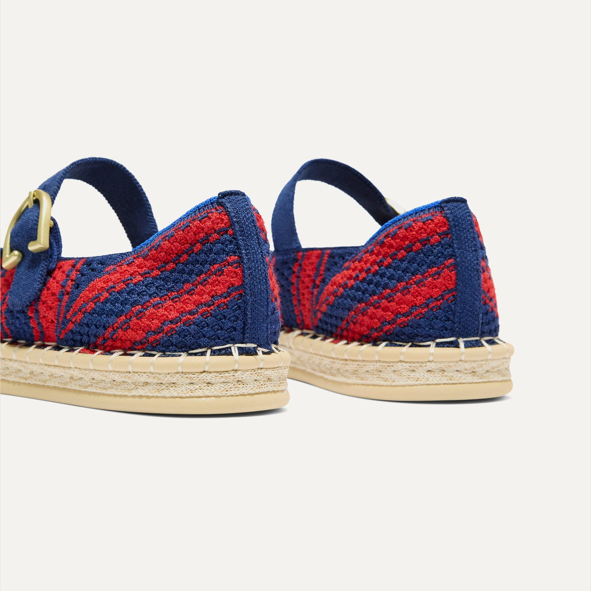 Rothys The Espadrille Mary Jane in Cherry Tide