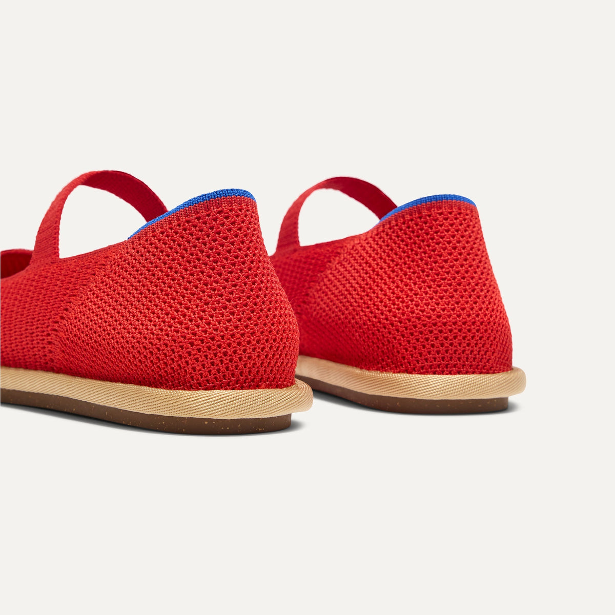 Rothys Women's Cruiser Mary Jane in Poppy Raffia-Knit