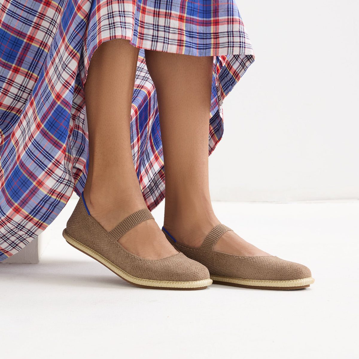 Rothys Women's ReVelvet™ Cruiser Mary Jane in ReVelvet™ Portobello