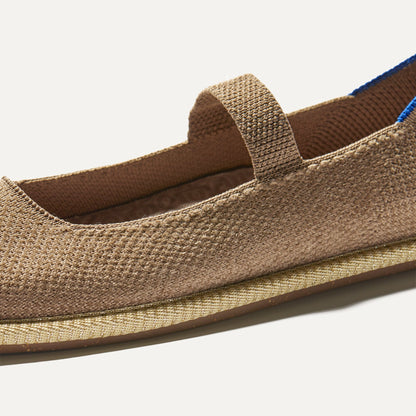 Rothys Women's ReVelvet™ Cruiser Mary Jane in ReVelvet™ Portobello