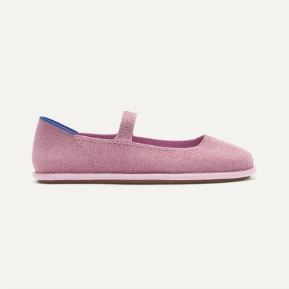 Rothys Women's ReVelvet™ Cruiser Mary Jane in ReVelvet™ Lilac