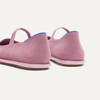 Rothys Women's ReVelvet™ Cruiser Mary Jane in ReVelvet™ Lilac