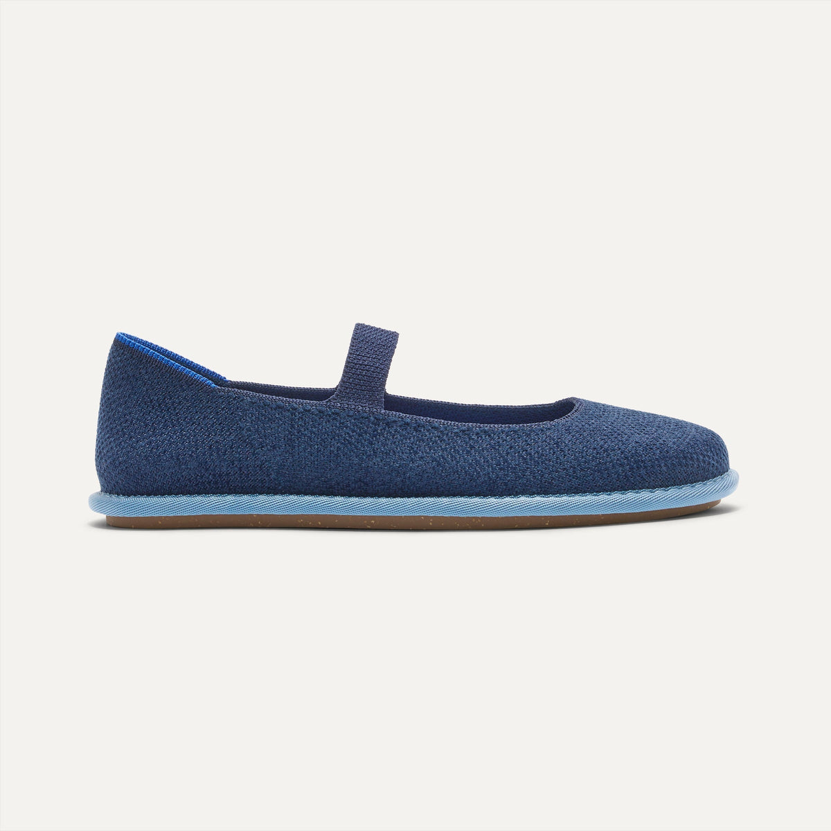 Rothys Women's ReVelvet™ Cruiser Mary Jane in ReVelvet™ Navy