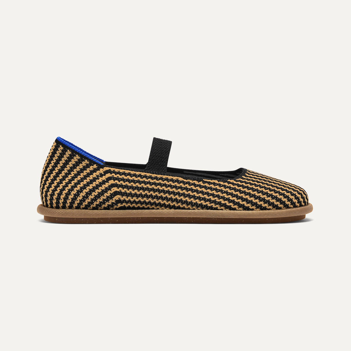 Rothys Women's Cruiser Mary Jane in Toffee Stripe