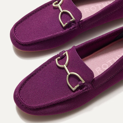 Rothys The Double Bit Driver in Purple Sapphire