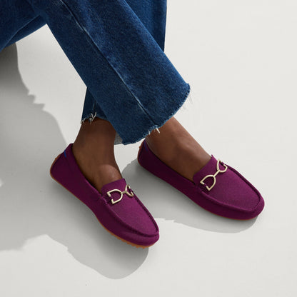 Rothys The Double Bit Driver in Purple Sapphire