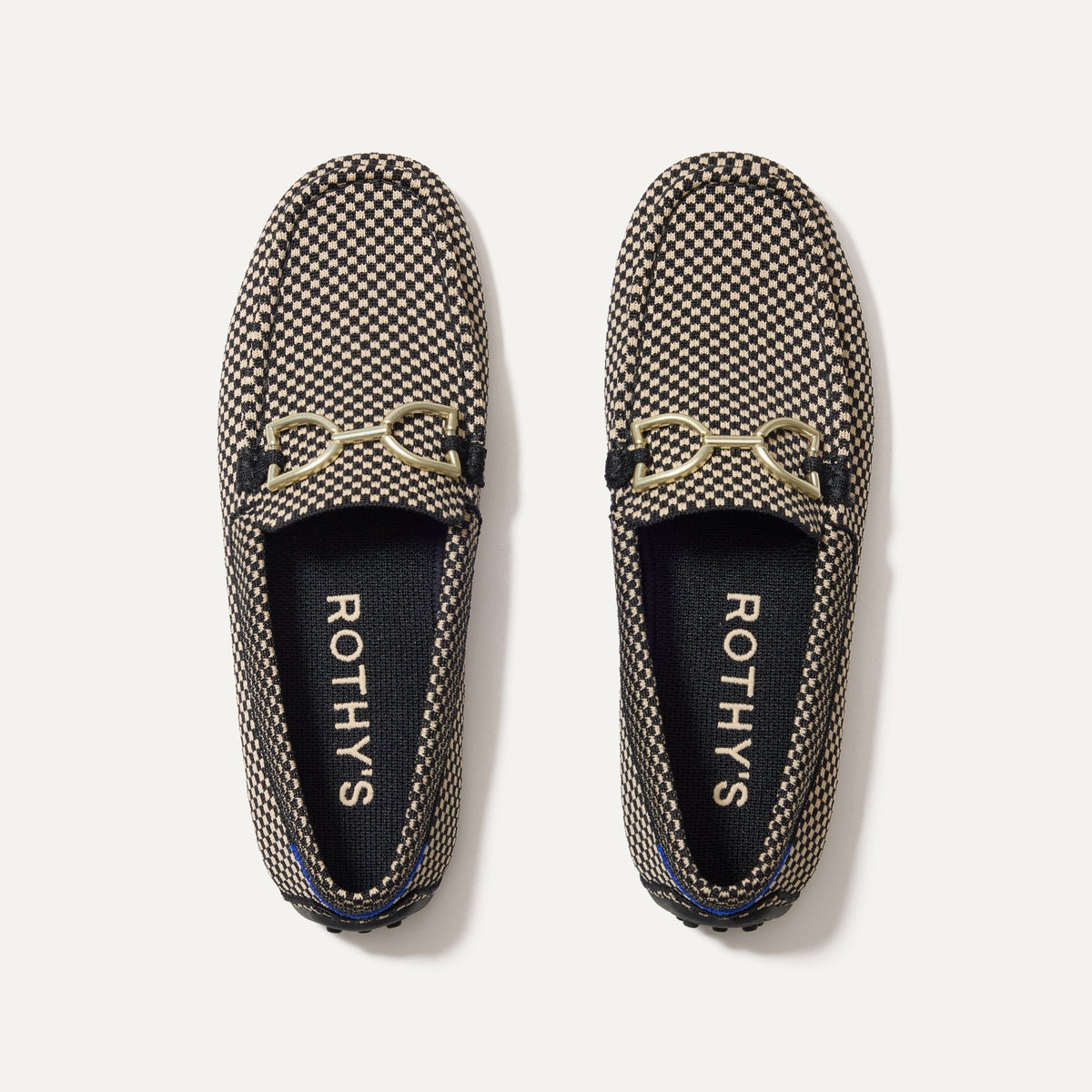 Rothys The Double Bit Driver in Classic Micro Check