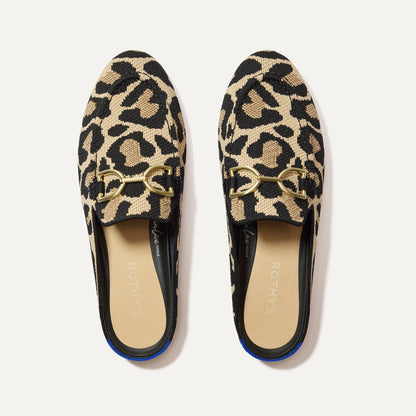 Rothys The Double Bit Loafer Mule in Desert Cat