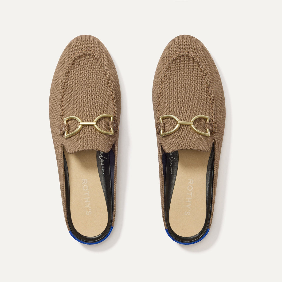 Rothys The Double Bit Loafer Mule in Portobello