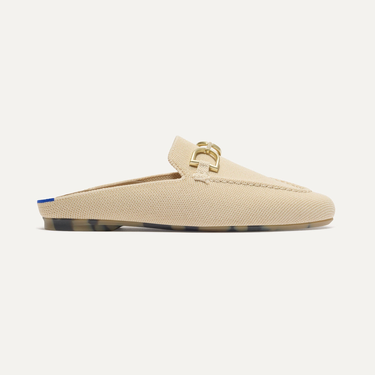 Rothys The Double Bit Loafer Mule in Sandstone