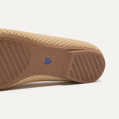 Rothys The Double Bit Loafer Mule in Waffle Micro Check