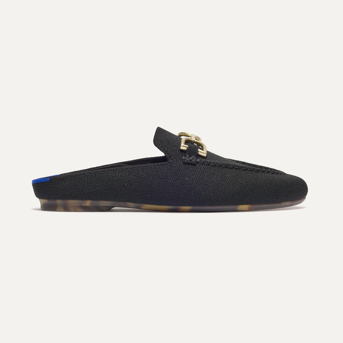 Rothys The Double Bit Loafer Mule in Black