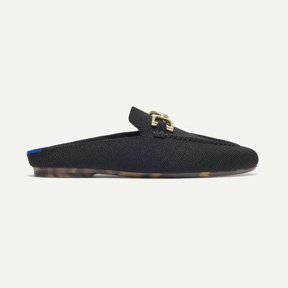 Rothys The Double Bit Loafer Mule in Black